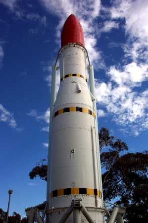 Black Arrow Mock Up Woomera