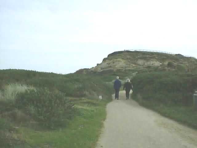Hengistbury Head cliffs