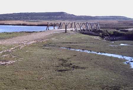 The Bailey Bridge on Stanpit Marsh