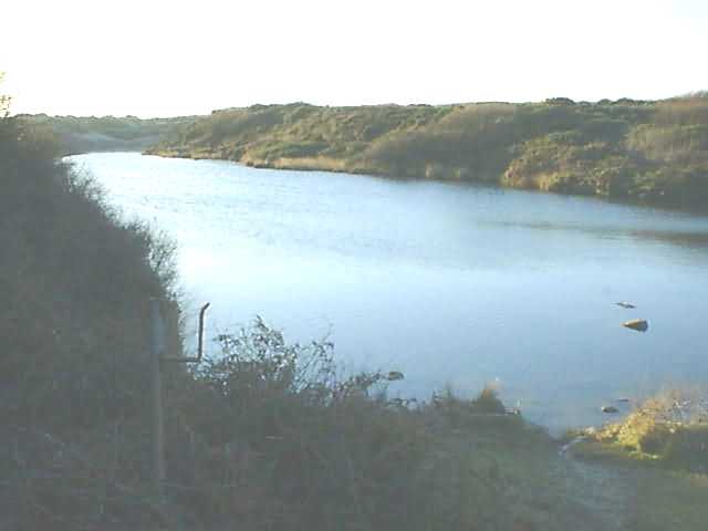 The Quarry Lake on Hengistbury Head