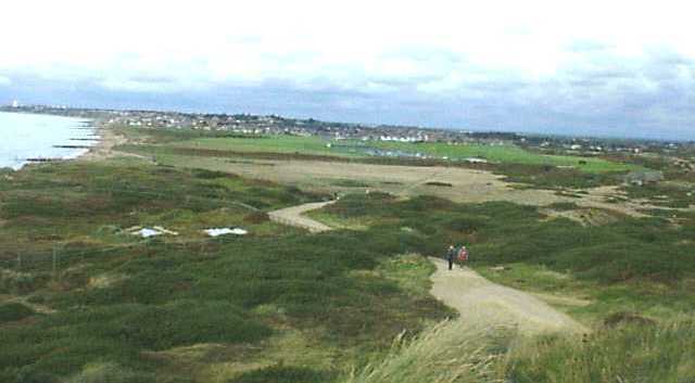 The view West from Warren Hill